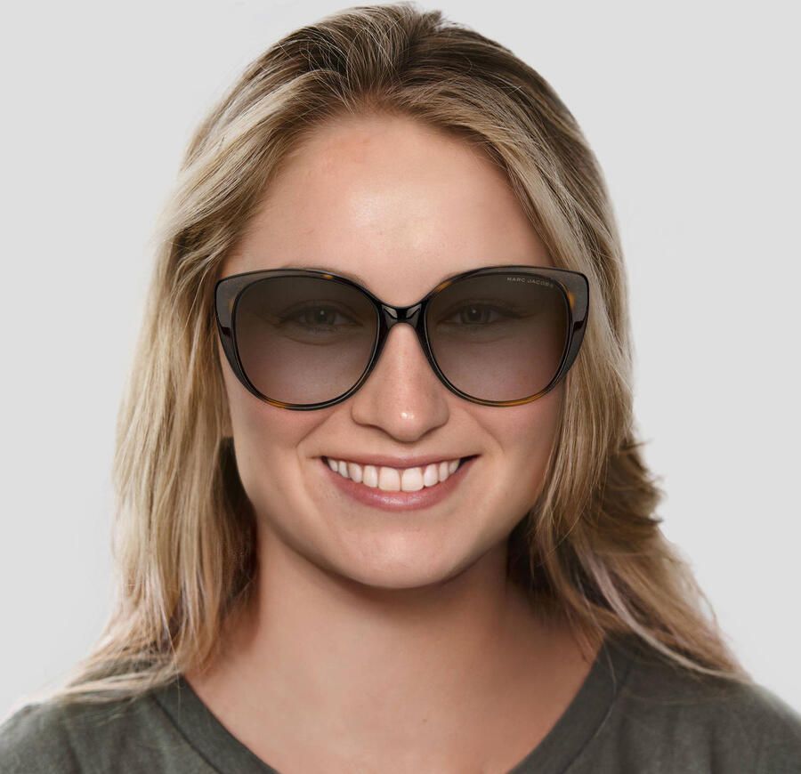 Marc Jacobs zonnebril 421 S donkerbruin - Foto 3