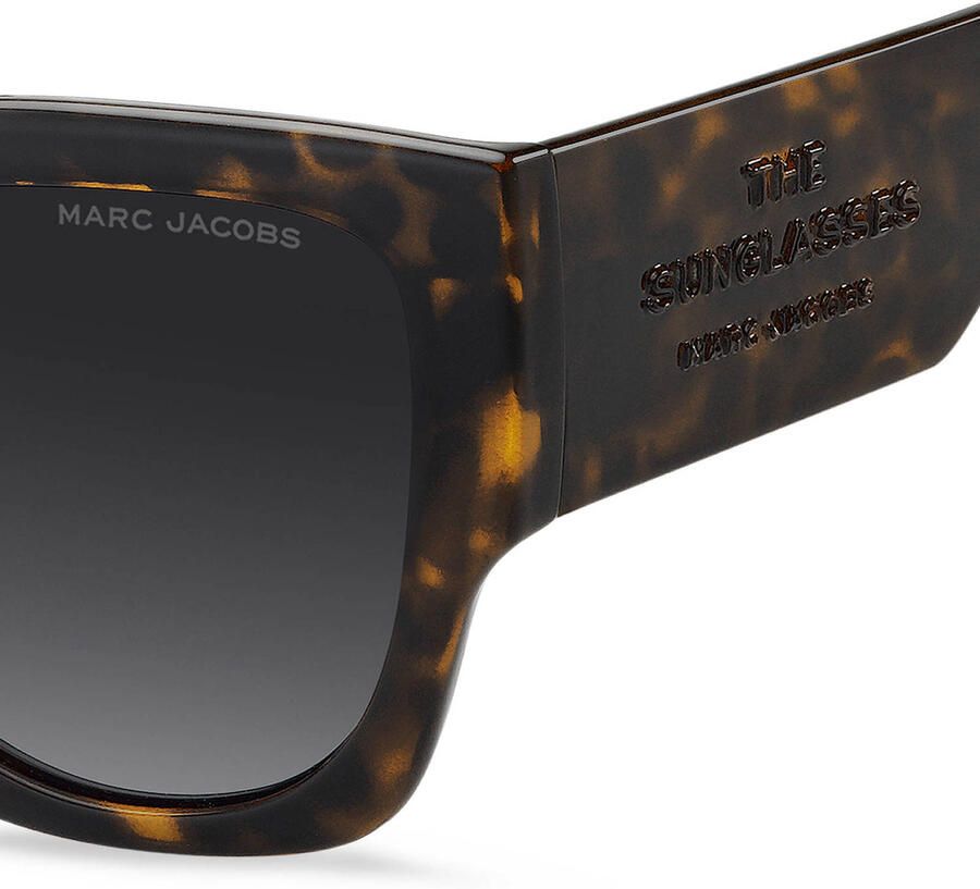 Marc Jacobs zonnebril 853 S met tortoise print bruin - Foto 2