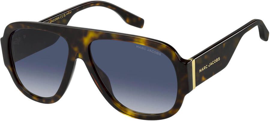 Marc Jacobs zonnebril MARC 843 S met tortoise print bruin