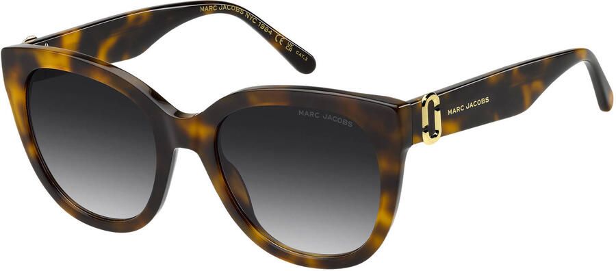 Marc Jacobs zonnebril MARC 885 S met tortoise print bruin