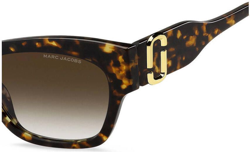 Marc Jacobs zonnebril met tortoise print MARC 762 S bruin - Foto 2