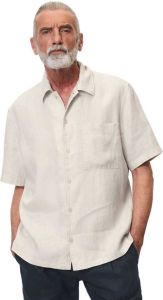 Marc O'Polo Vrijetijdsoverhemd van linnen met borstzak