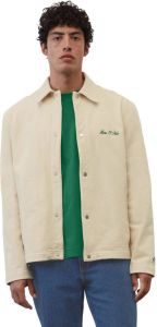 Marc O'Polo regular fit overshirt linen white