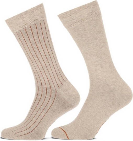 Marcmarcs sokken Erwin met print set van 2 zand
