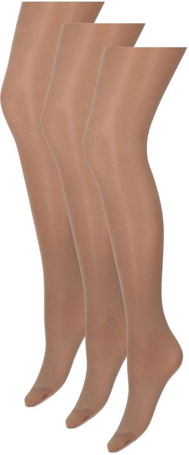 Marianne panty 35 denier muskaat (set van 3)