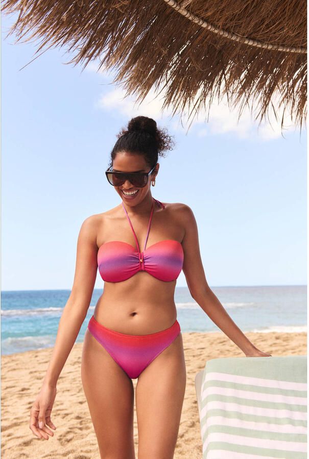 MARIE JO Bikinibroekje met effectgaren model 'NUSA DUA'