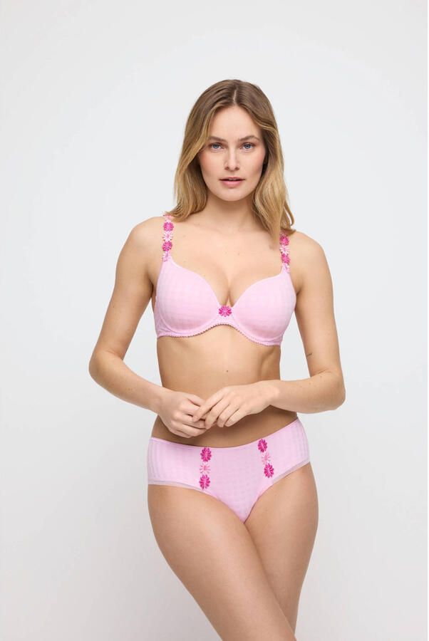 MARIE JO Slip met gebloemde siergarnering model 'Avero' - Foto 3