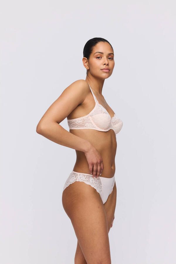 MARIE JO Slip met semi-transparante garnering model 'Cyrile' - Foto 4