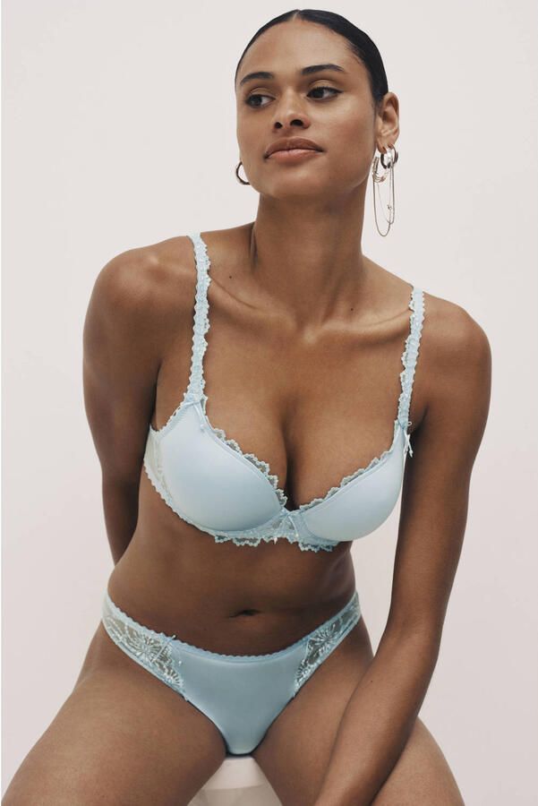 MARIE JO Slip met kant en strikdetails model 'Jane Rio' - Foto 3