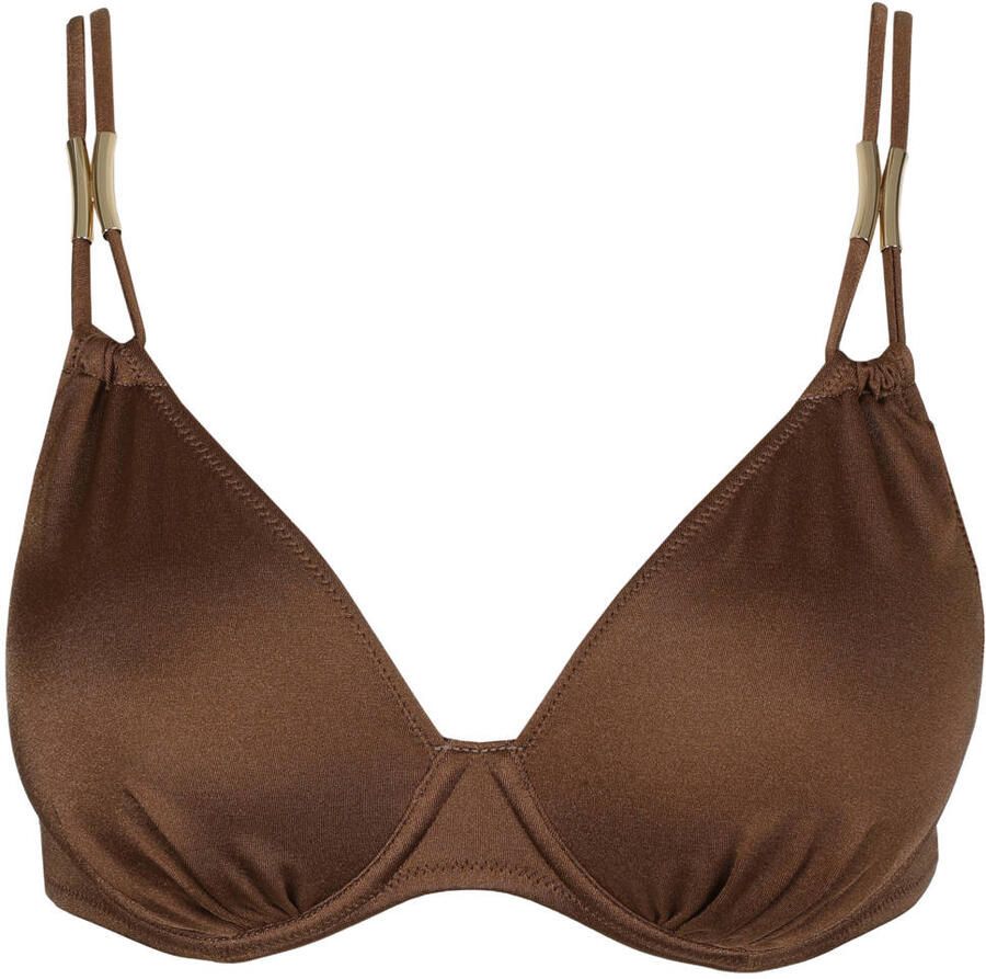 Marie Jo voorgevormde beugel bikinitop Hello Sunset bruin