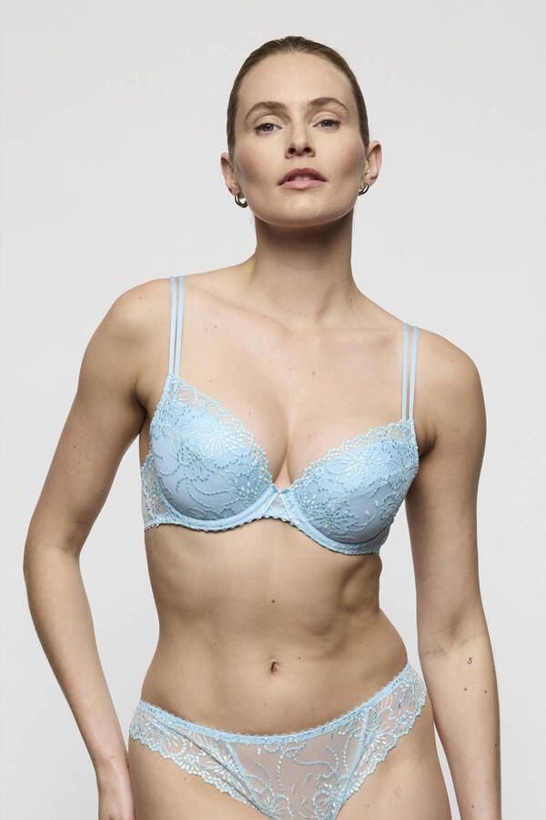 Marie Jo voorgevormde push-up bh Jane lichtblauw