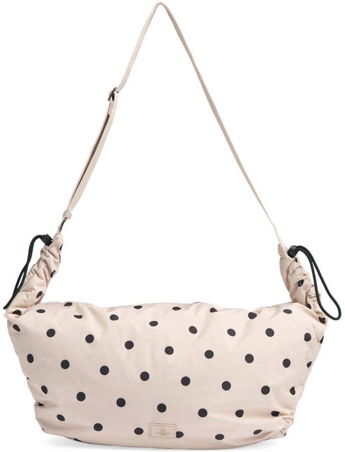 Markberg crossbody tas Polka Dot ecru