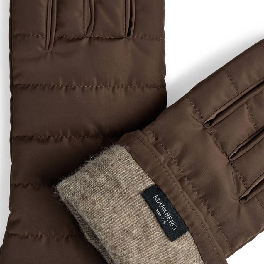 Markberg handschoenen Alberte donkerbruin - Foto 2