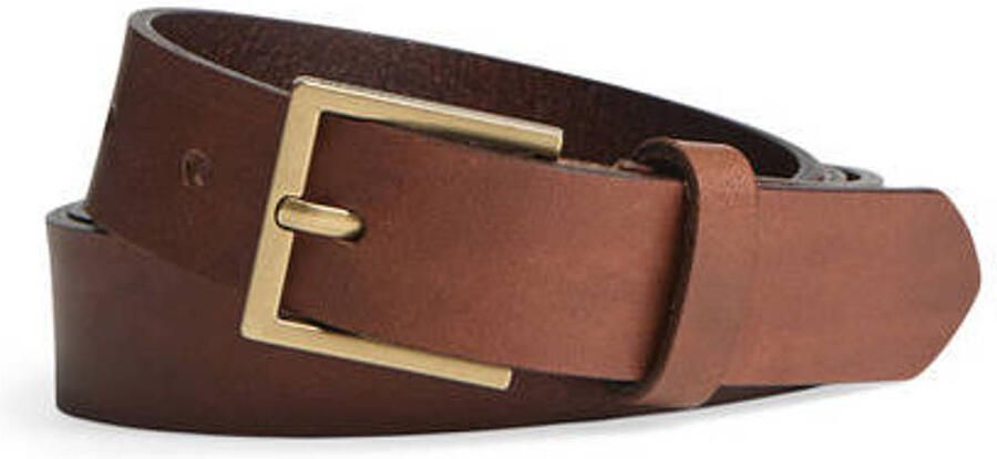 Markberg leren riem Tayla cognac