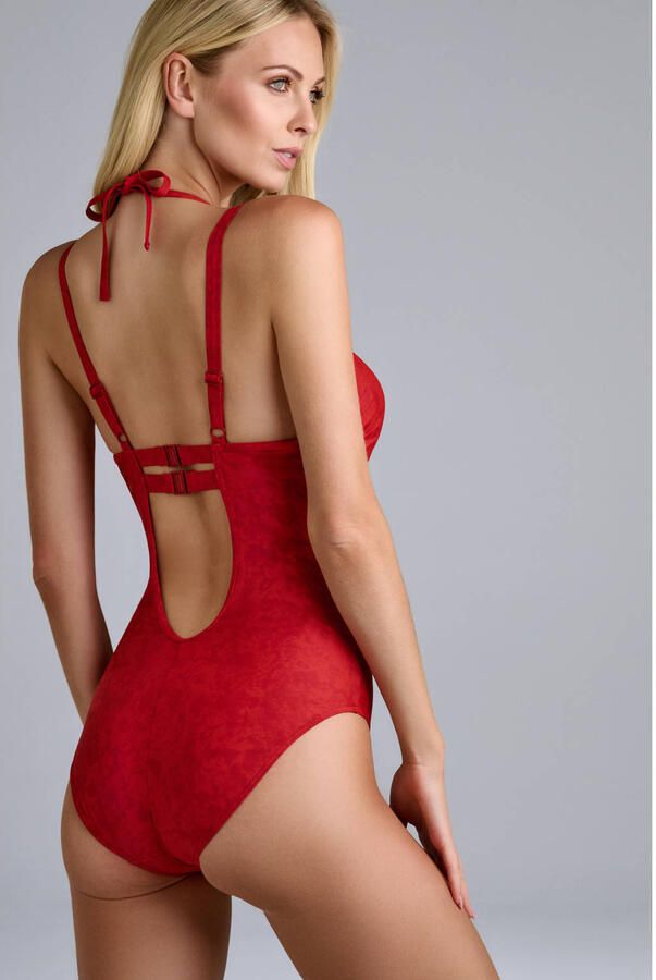 Marlies dekkers badpak Acapulco met beugel rood - Foto 2