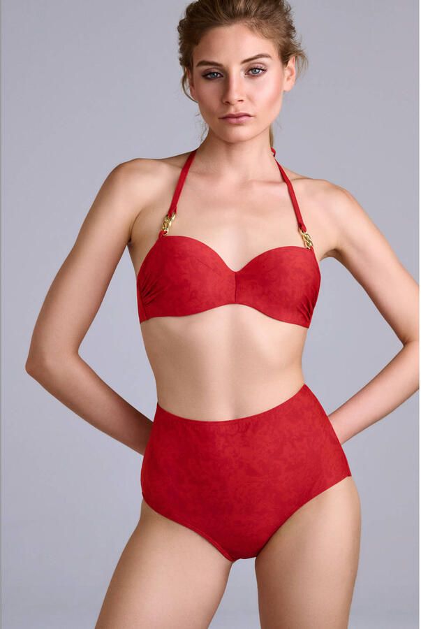 Marlies dekkers high waist bikinibroekje Acapulco rood