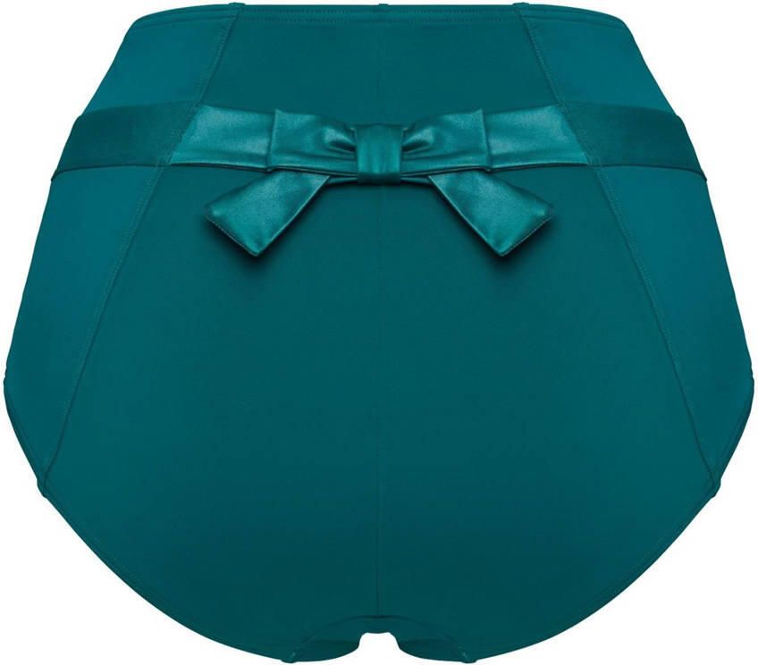 Marlies dekkers high waist bikinibroekje Cache Coeur petrol - Foto 2