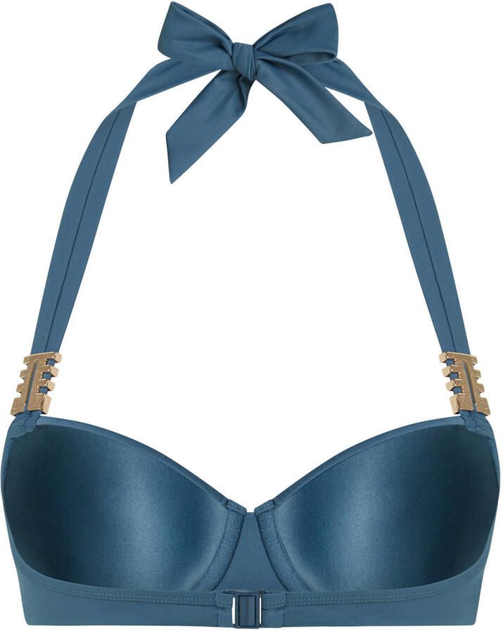 Marlies dekkers Royal Navy voorgevormde beugel bikinitop blauw