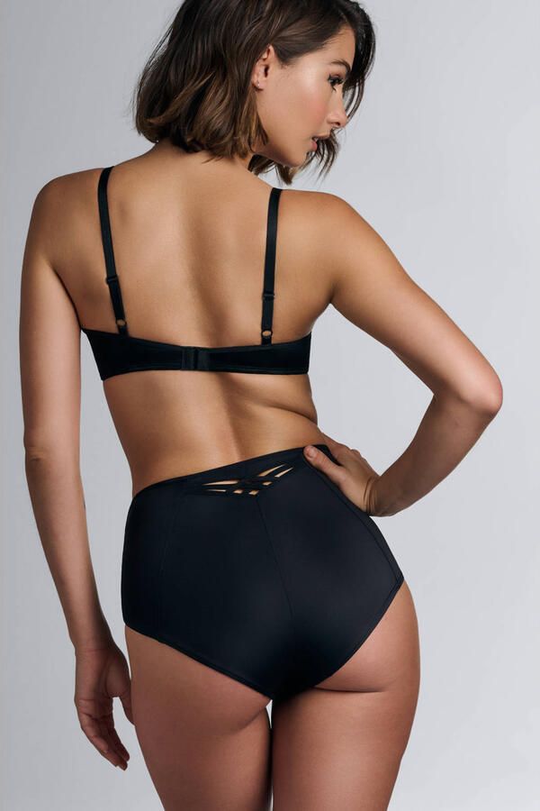 Marlies dekkers Signature high waist slip Space Odyssey zwart - Foto 2