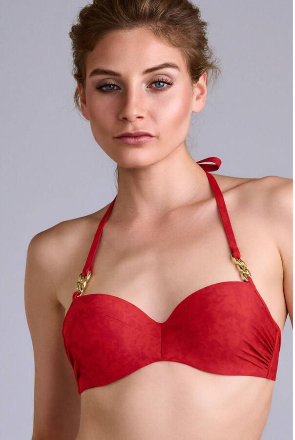 Marlies dekkers voorgevormde beugel bikinitop Acapulco rood