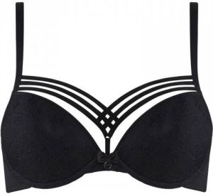 Marlies Dekkers dame de paris push up bh wired padded black lace bow