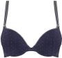 Marlies Dekkers petit point push up bh wired padded evening blue and gold - Thumbnail 1
