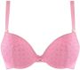 Marlies Dekkers rebel heart push up bh wired padded pink and gold - Thumbnail 1