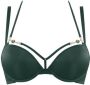 Marlies Dekkers untameable teuta push up bh wired padded forest green - Thumbnail 1