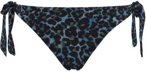 marlies dekkers strik bikinibroekje Panthera blauw zwart