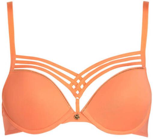 Marlies Dekkers dame de paris push up bh wired padded cantaloupe and gold