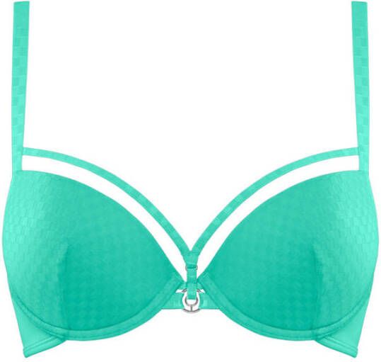 Marlies Dekkers space odyssey push up bh wired padded checkered mint