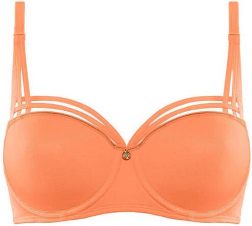 Marlies Dekkers dame de paris balconette bh wired padded cantaloupe and gold
