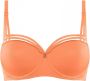 Marlies Dekkers dame de paris balconette bh wired padded cantaloupe and gold - Thumbnail 1
