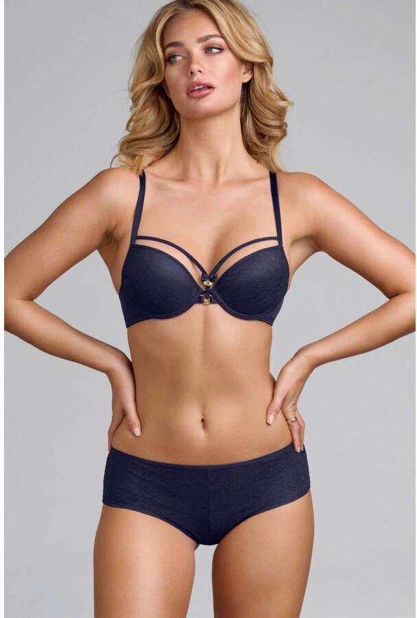 Marlies Dekkers space odyssey push up bh wired padded evening blue lace
