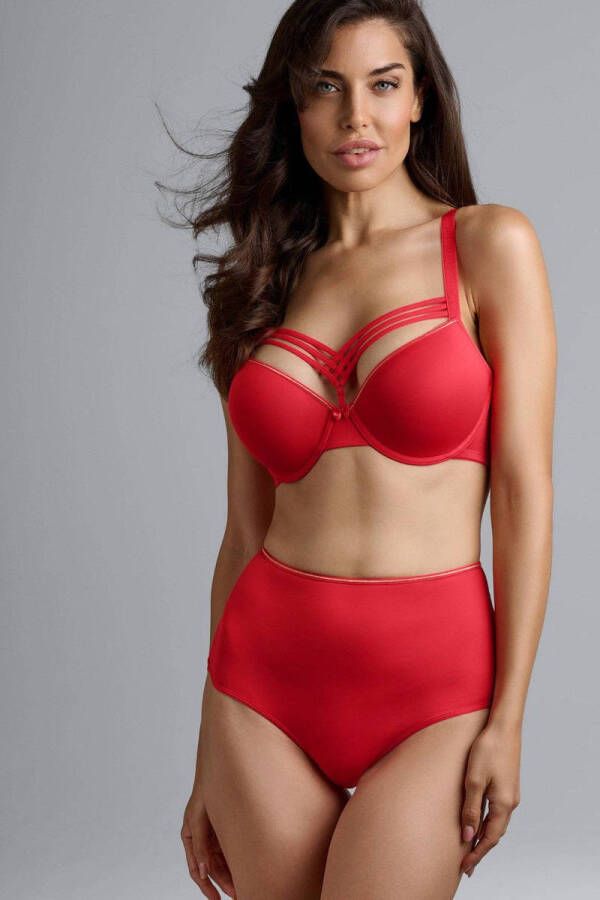 Marlies Dekkers dame de paris plunge bh wired padded pomegranate and gold