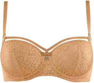 Marlies Dekkers space odyssey balconette bh wired padded sparkly mocha and bronze