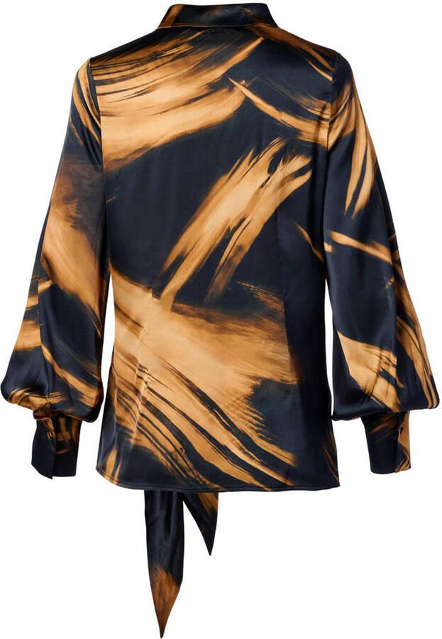 Mart Visser blouse met print zwart - Foto 3