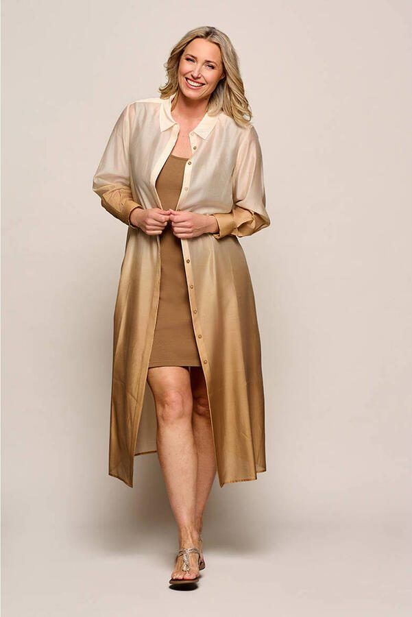 Mart Visser blousejurk camel