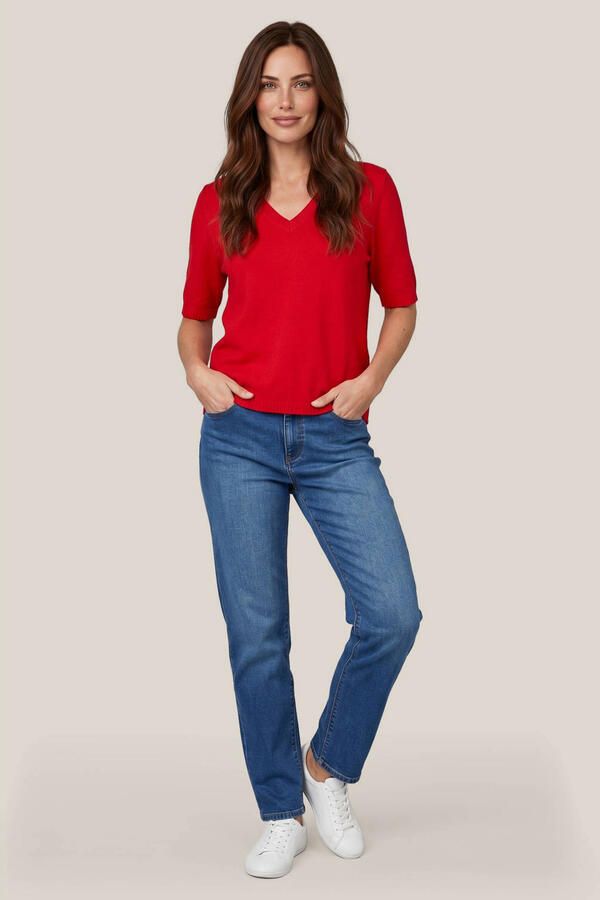Mart Visser slim fit jeans medium blauw - Foto 3