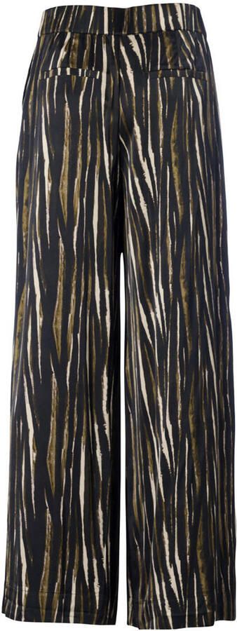 Mart Visser straight high waist broek zwart