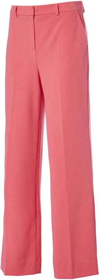 Mart Visser straight high waist pantalon roze - Foto 2