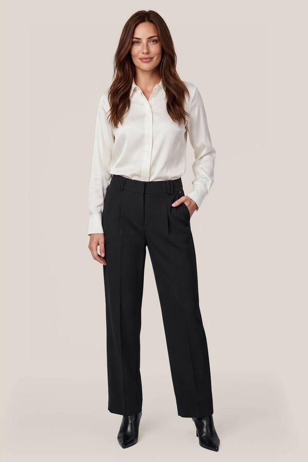 Mart Visser tapered broek zwart - Foto 1