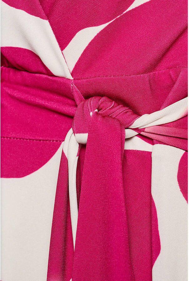 Mart Visser wikkel- overslagjurk roze - Foto 2