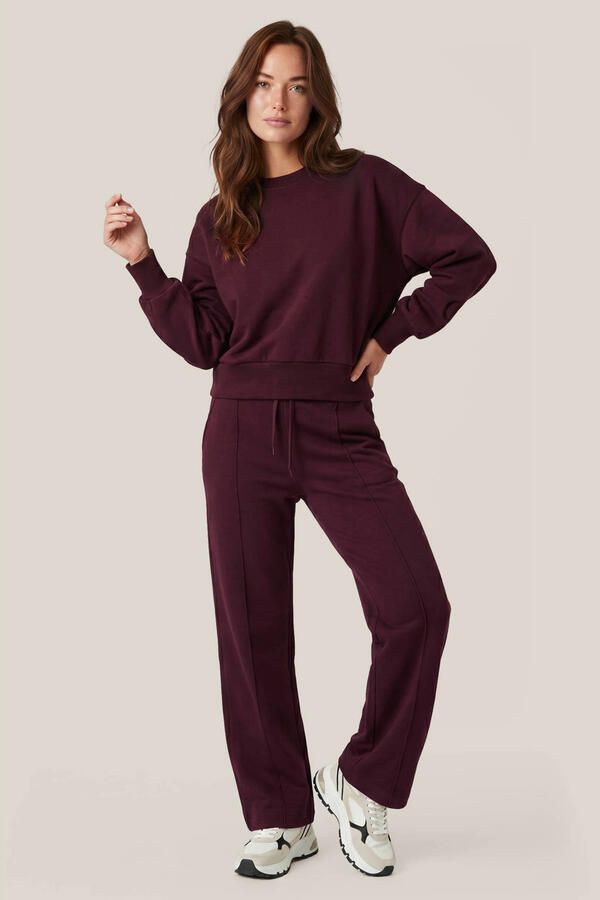 Mart Visser X Caroline Tensen katoenen sweater donkerrood