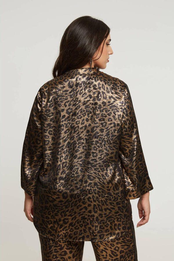 Mat Fashion blouse goud - Foto 3