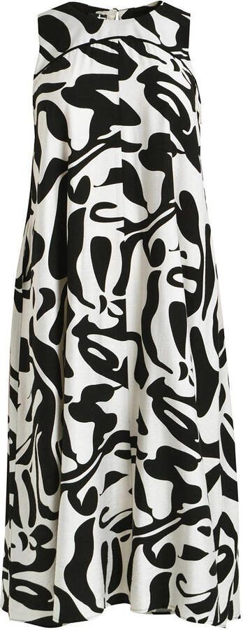 Mat Fashion midi jurk zwart - Foto 3