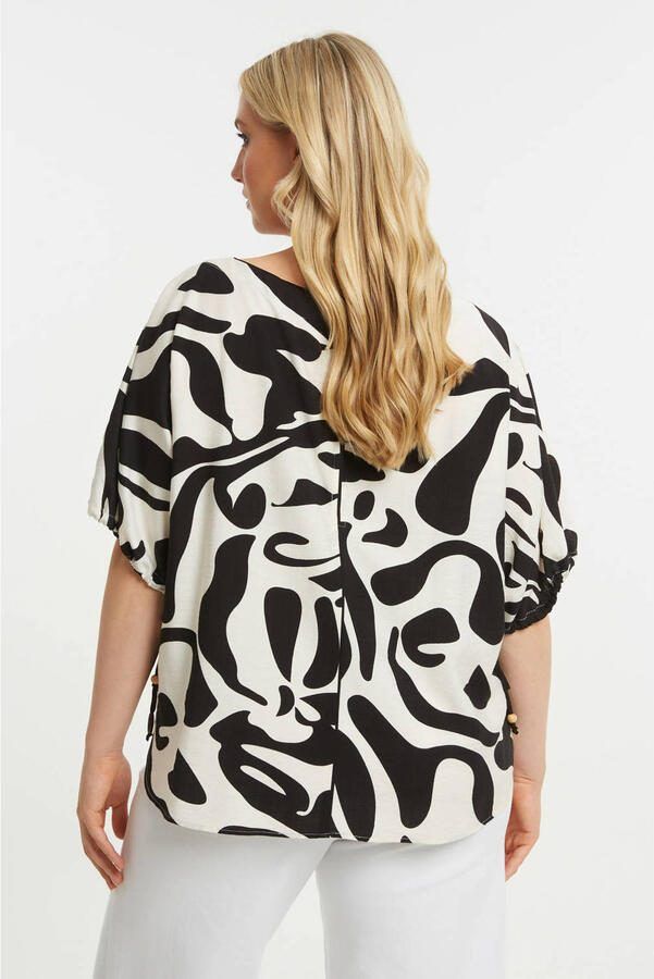 Mat Fashion top zwart - Foto 3