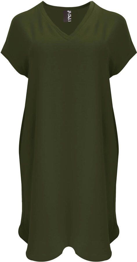 Mat Fashion zomerjurk groen