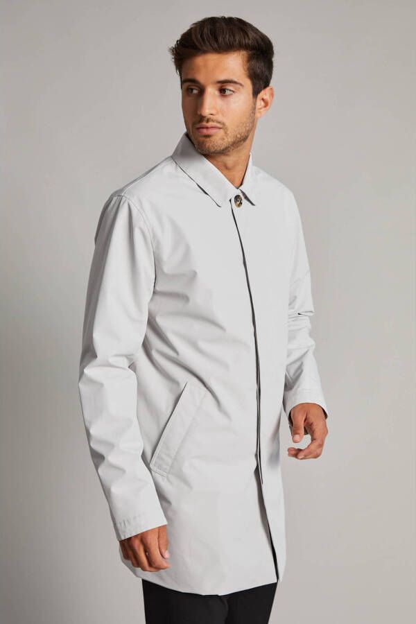 Matinique zomerjas van gerecycled polyester 144201 lunar rock