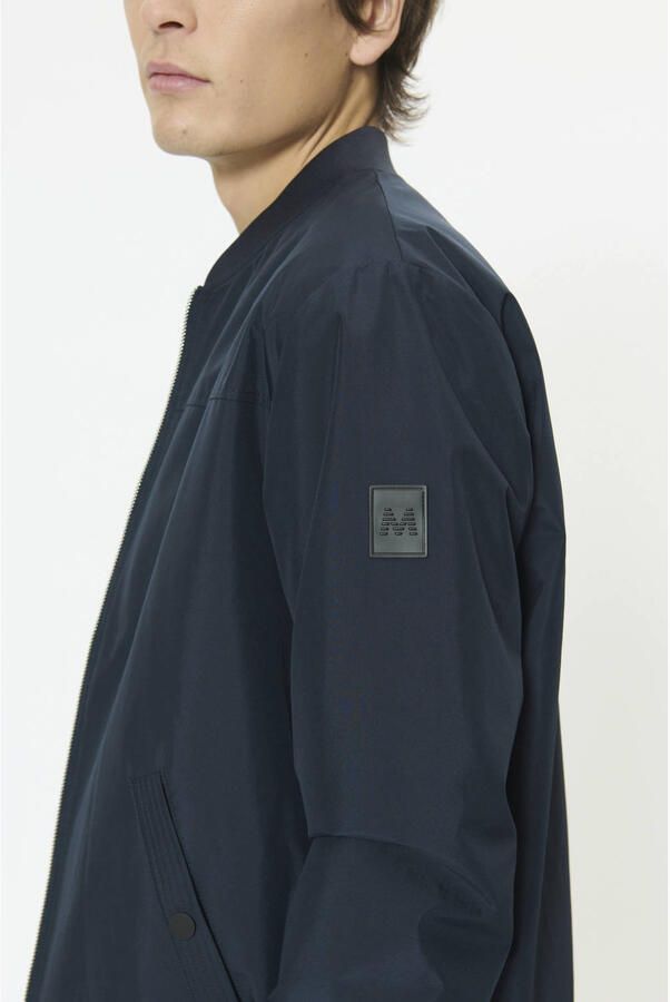 Matinique bomberjack MAclay van gerecycled polyester dark navy - Foto 6